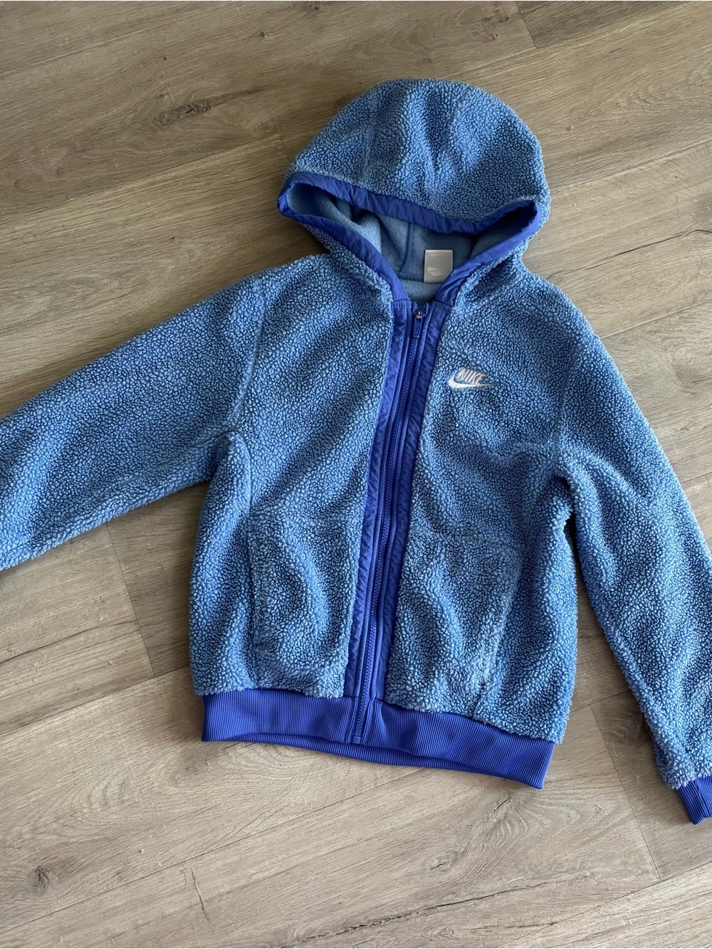 Nike Kids Sherpa Zip Up Hoodie